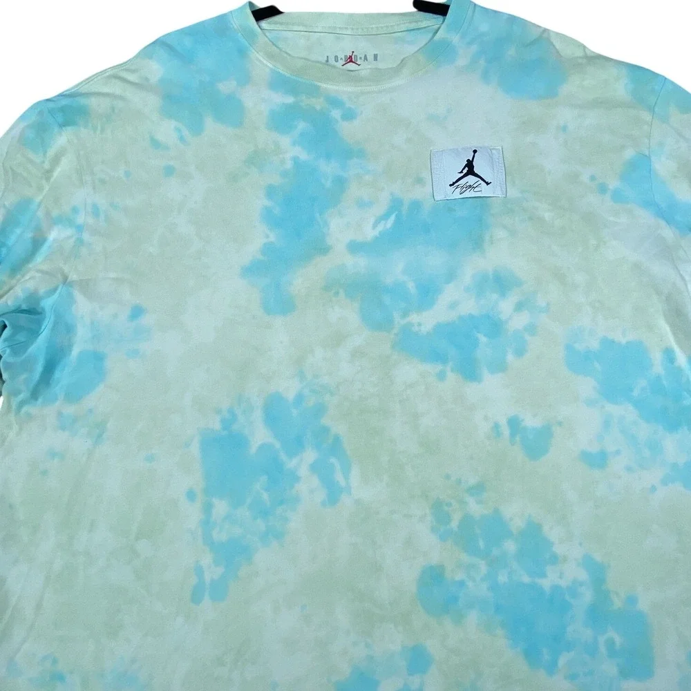Nike Air Jordan Shirt Mens XL Essentials Statement Oversized Tie‎ Dye Streetwear
